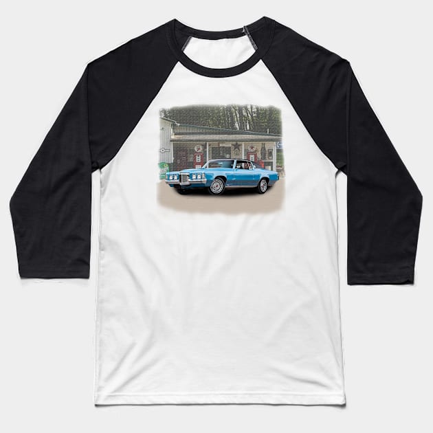 1986 Pontiac Grand Prix in our filling station series Baseball T-Shirt by Permages LLC